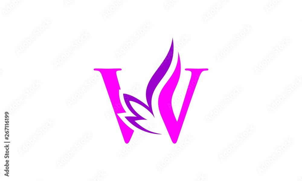letter w letter w