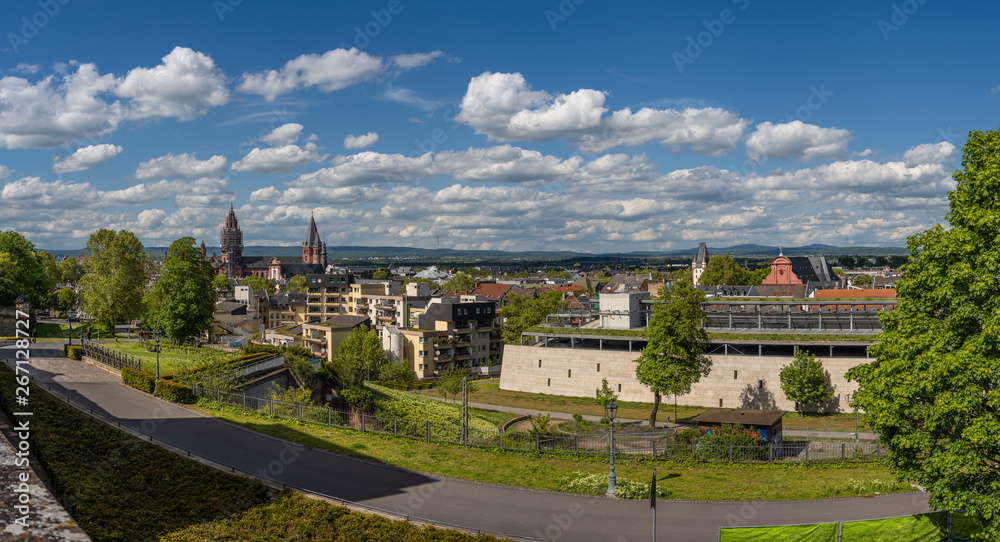 Mainz Frühlingspanorama