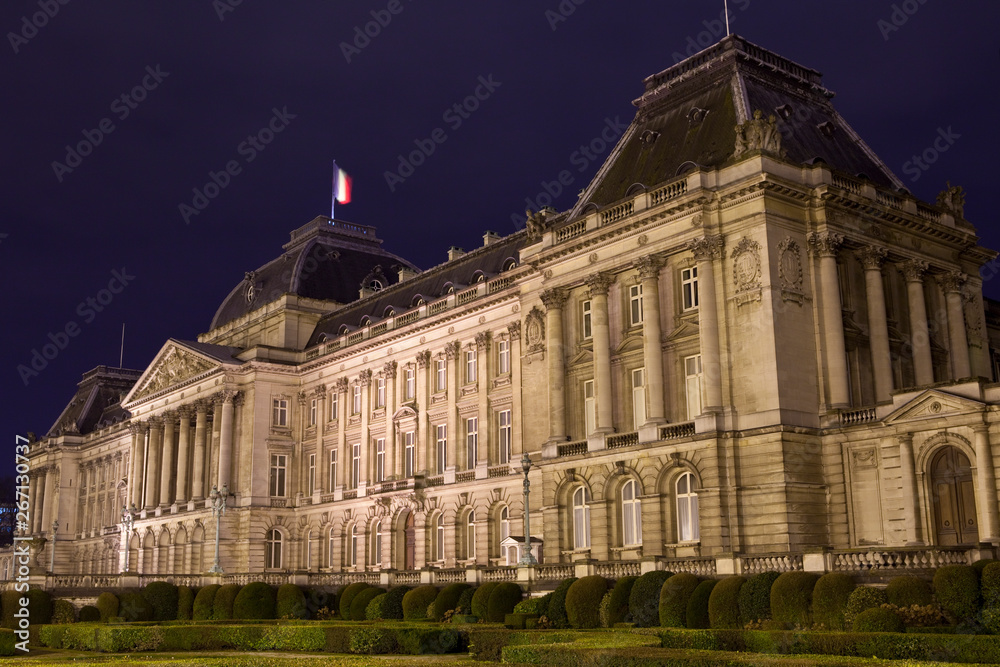 Naklejka premium Royal Palace of Brussels