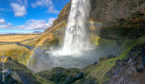 Waterfall in iceland