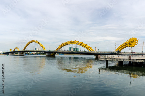 Dragon Bridge in Da Nang, Vietnam