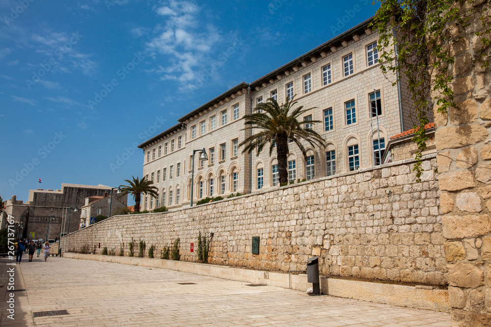 The historical Lazzarettos of Dubrovnik built on 1642