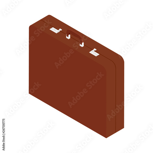 Brown briefcase, diplomat