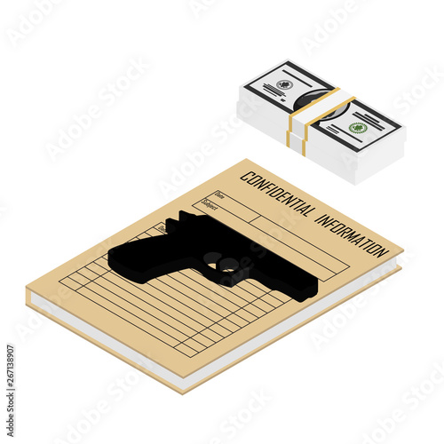 Gun and money