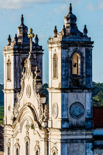 Church from Sao Francisco reaver Penedo Alagoas Brazil