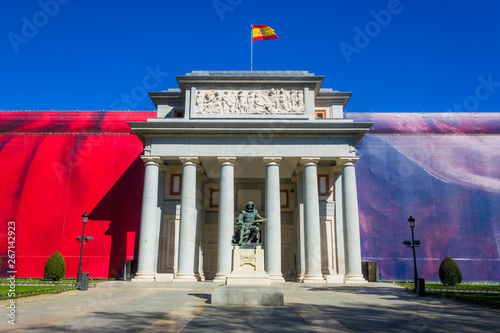 Paseo del Prado, Madrid, Spain photo