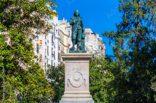 Paseo del Prado, Madrid, Spain photo