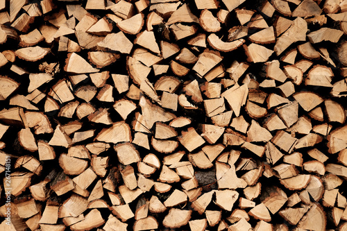 wood pile