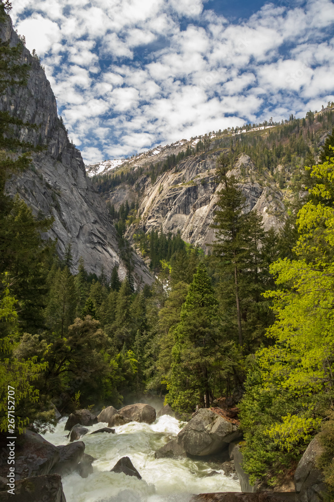 The Merced River, Yosemite National Park, California, USA