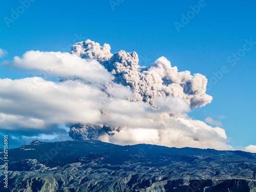 Eyjafjallajokull volcano, Iceland