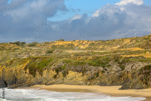 Almograve beach in Longueira photo