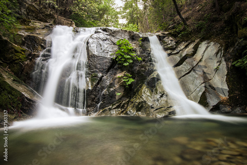 A waterfall in Northern California