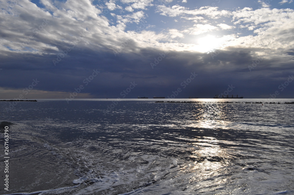 Obraz premium The beautiful natural sea landscape