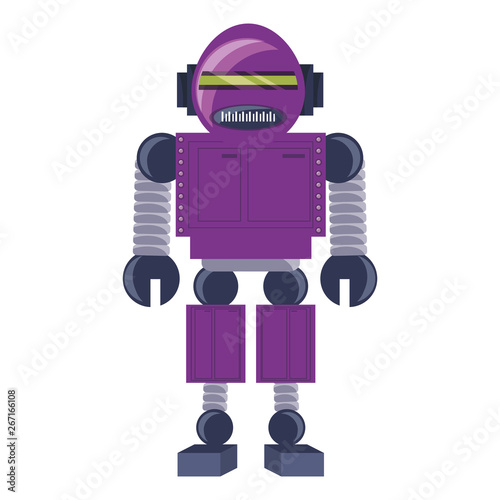 cartoon robot icon