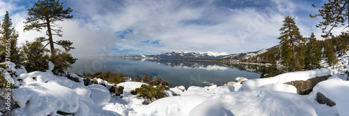 Memorial Point panoramic, Lake Tahoe