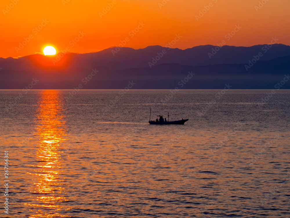 【静岡県伊豆半島】西伊豆戸田の夕景【初夏】