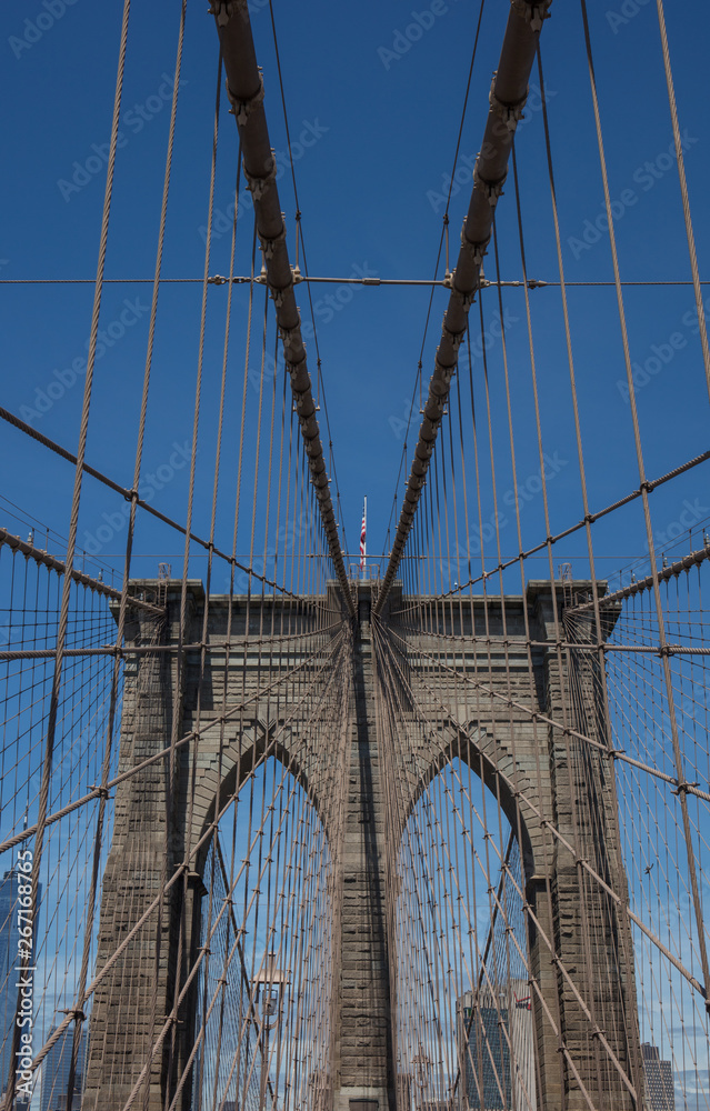Fototapeta premium Brooklyn bridge in New york