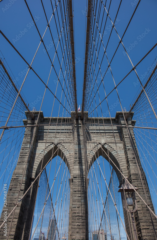 Fototapeta premium Most Brookliński w Nowym Jorku