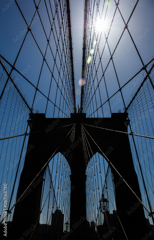 Fototapeta premium Brooklyn bridge in New york
