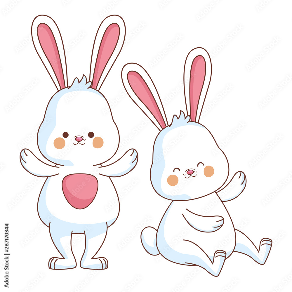 Happy farm animals cartoon Happy farm animals cartoon