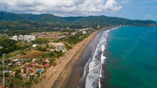 Jaco is a resort city on the Pacific Coast of Costa rica in Central America. Located in the country of Garabito in the Puntarenas province. Jaco is 4km long and famous for surfing © cris