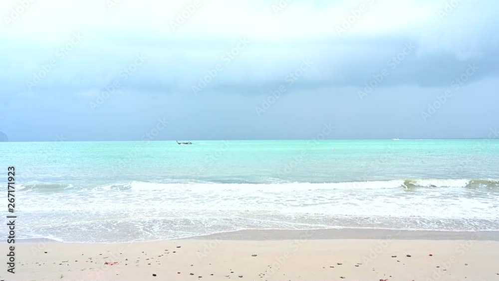 sea View popular beach at Ao Nang Beach Krabi, Thailand sea View popular beach at Ao Nang Beach Krabi, Thailand