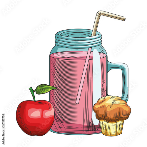 Fresh fruit nutrition healthy