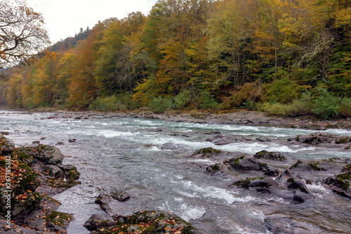 Mountain rivers are a source of clean water.