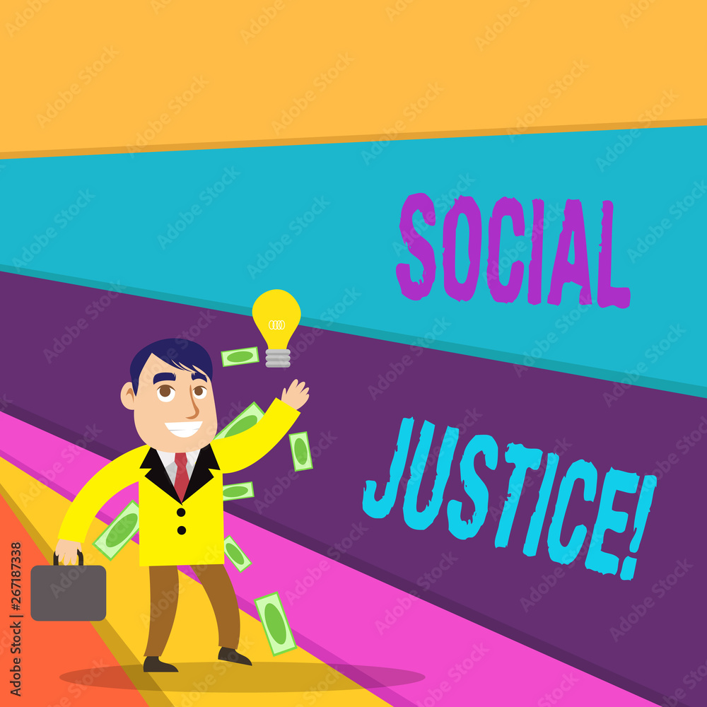 Handwriting text writing Social Justice. Conceptual photo Equal access to wealth and privileges within a society Handwriting text writing Social Justice. Conceptual photo Equal access to wealth and privileges within a society