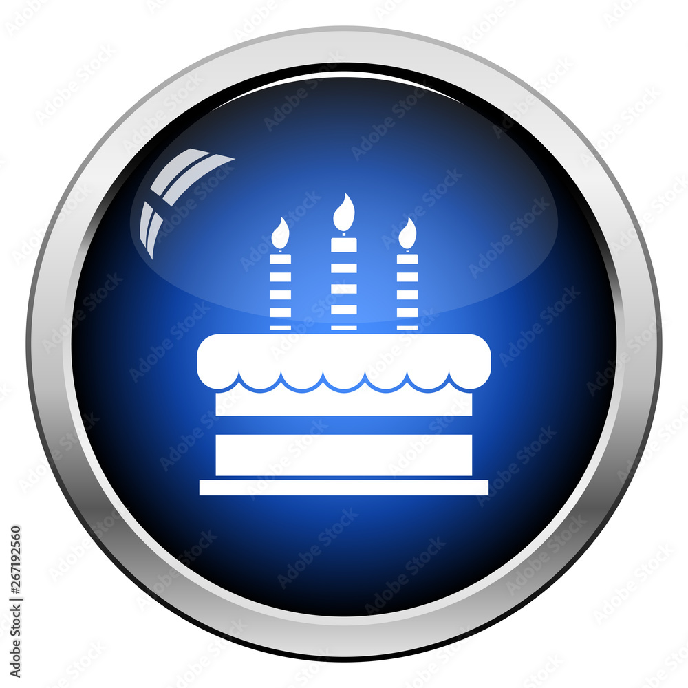 Party Cake Icon Party Cake Icon