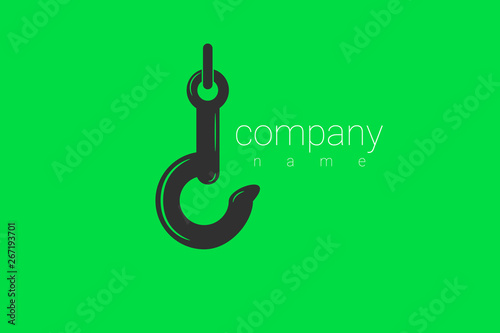 crane hook. logo for the company