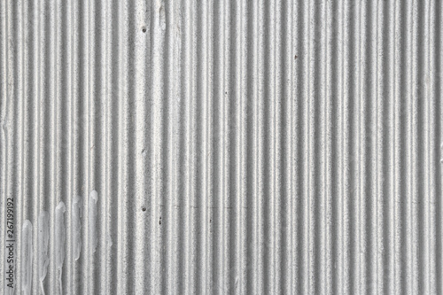 Old zinc texture background on galvanized metal surface