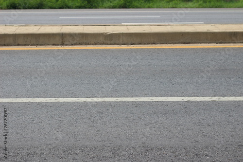 Wallpaper Mural Asphalt texture with road markings background Torontodigital.ca
