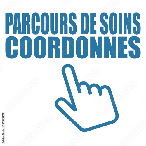 Logo parcours de soins coordonnés.