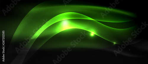 Neon light waves
