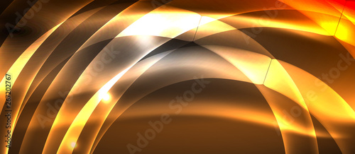 Neon light waves