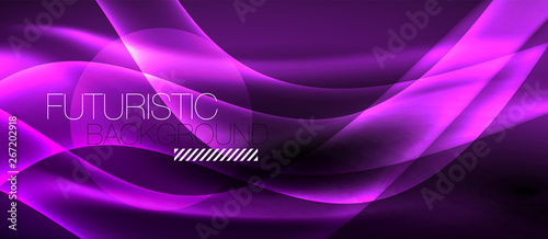 Neon light waves
