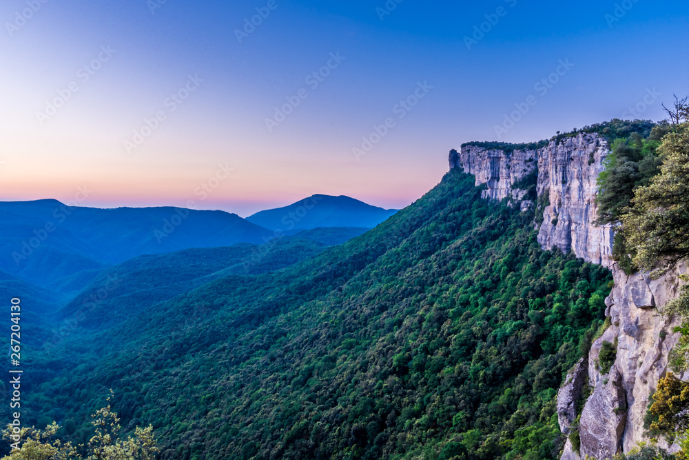 Naklejka premium View of mountains