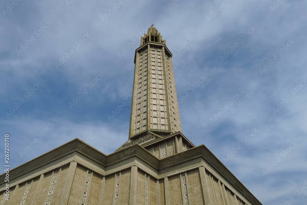 église Saint Joseph. Le Havre Normandie. France église Saint Joseph. Le Havre Normandie. France