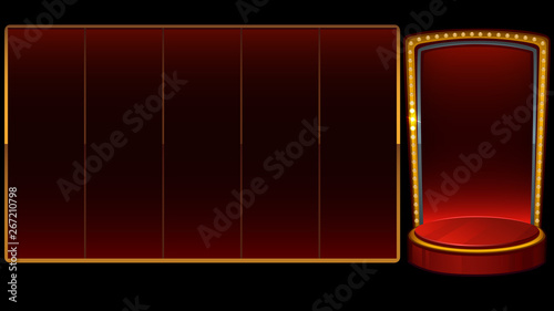 Background for slots game