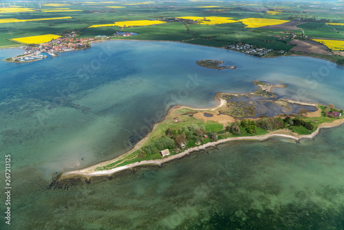 Luftbildaufnahme von der Ostseeinsel Fehmarn © Daniel Fröhlich