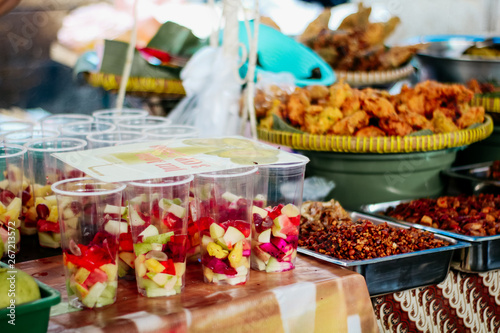 Eid Mubarak Traditonal Food Market