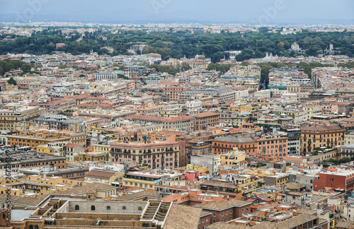 Aerial view of Vatican City