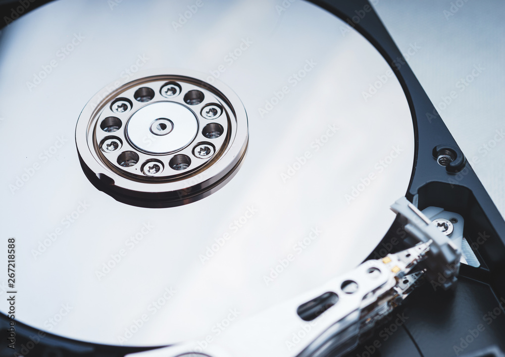 Components for PC. Open hard disk storage. Components for PC. Open hard disk storage.