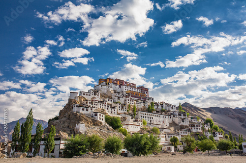 Thiksey monastery in Ladakh, India. photo