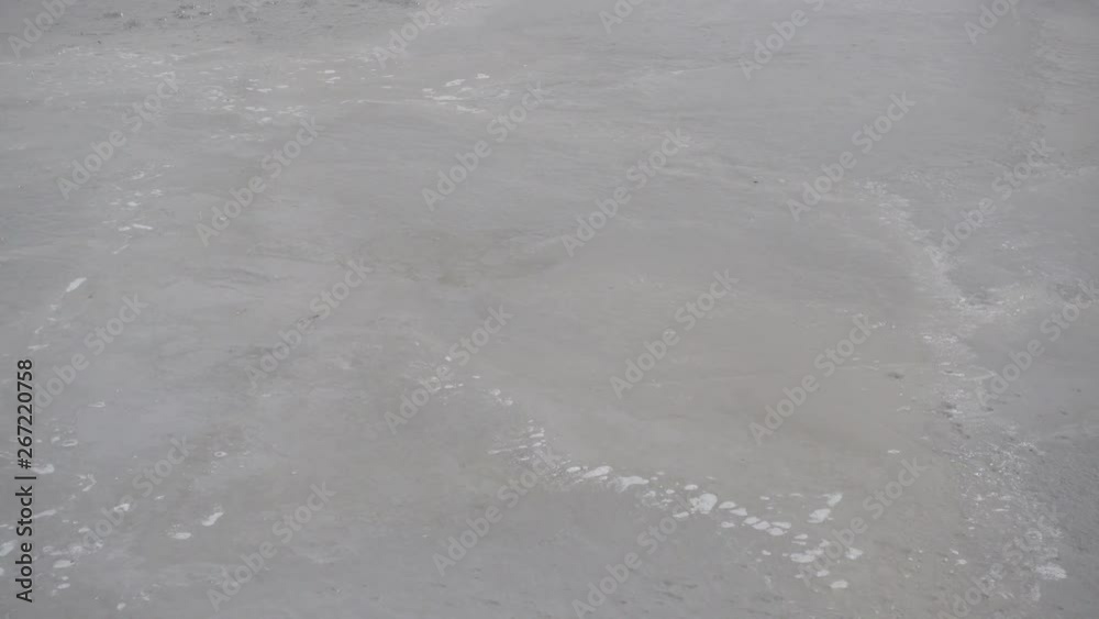 Polishing the concrete surface, 4K Dolly shot. Polishing the concrete surface, 4K Dolly shot.
