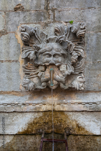 Fuente de Onofrio, Casco antiguo de Dubrovnik, Ciudad de Dubrovnik, Croacia, Mar Adriático, Mar Mediterráneo