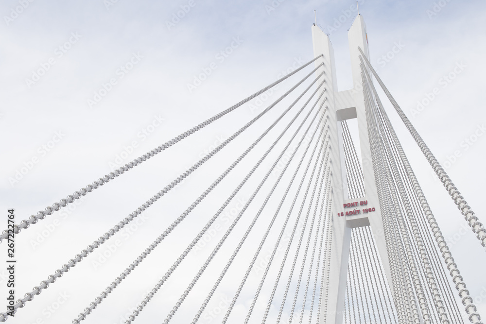 Obraz premium Pont du 15 août 1960