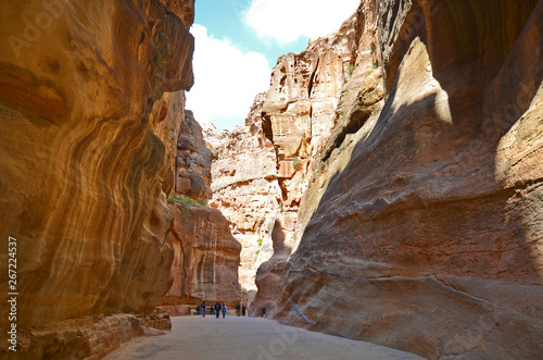 Foto Jordan, Middle East, Ancient Petra