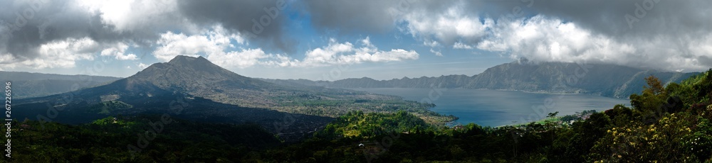 Gurung batur volcano, Bali, Indonesia